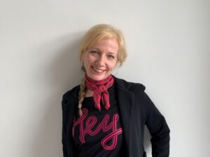 Porträtfoto von Telekom hilft Labor-Gründerin und Community Managerin Siegrun Schmidt-Rowold. Foto: Deutsche Telekom AG.